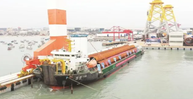 海上风电项目——漳浦六鳌海上风电场二期项目工程(全国第一个批量化应用16兆瓦及以上大容量海上风电机组项目)